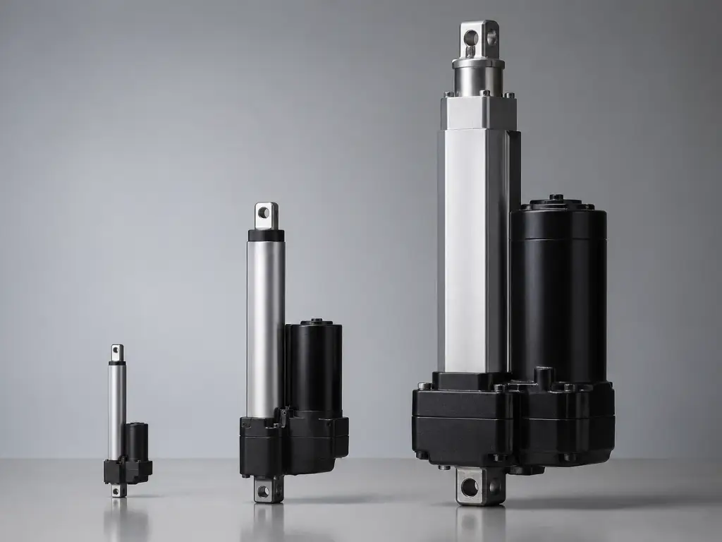 不同标准的线性推杆