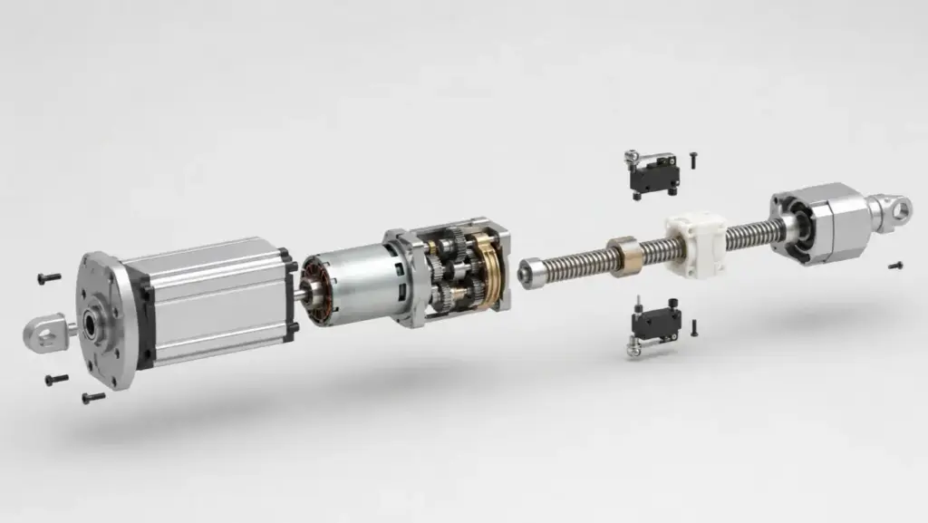 Understanding the anatomy of a linear actuator